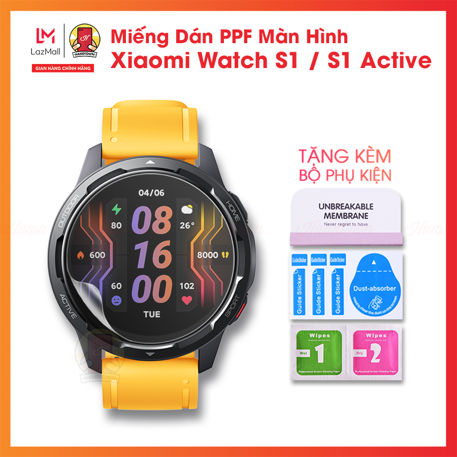 Miếng Dán Màn Hình Mặt Trước PPF Dành Cho Đồng Hồ Xiaomi Watch S1 S1 thumbnail