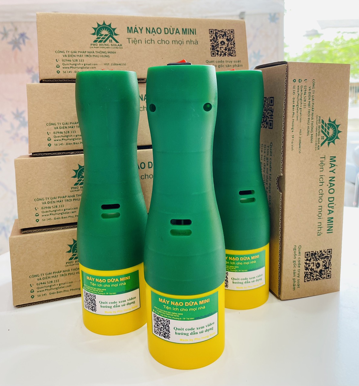 Máy nạo dừa mini