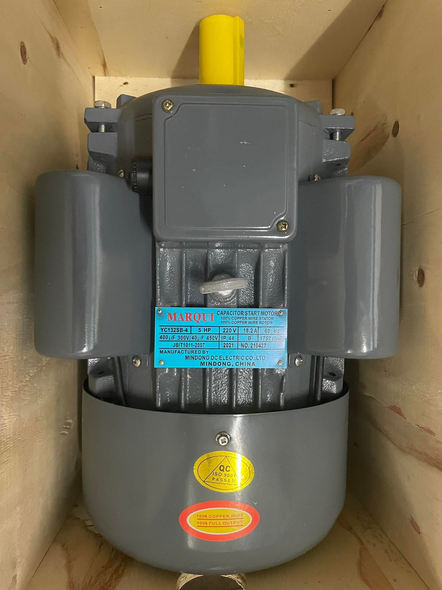 Electric Motor 5HP copper wiring china mindong single phase | Lazada PH