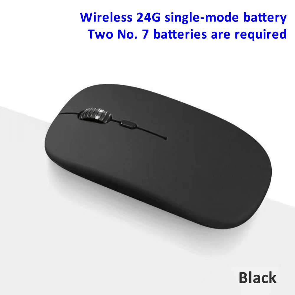 1SET Bluetooth Mouse Tablet Notebook Office Wireless Mouse Single Mode Computer Accessories Gaming Mouse High Speed Dual Battery