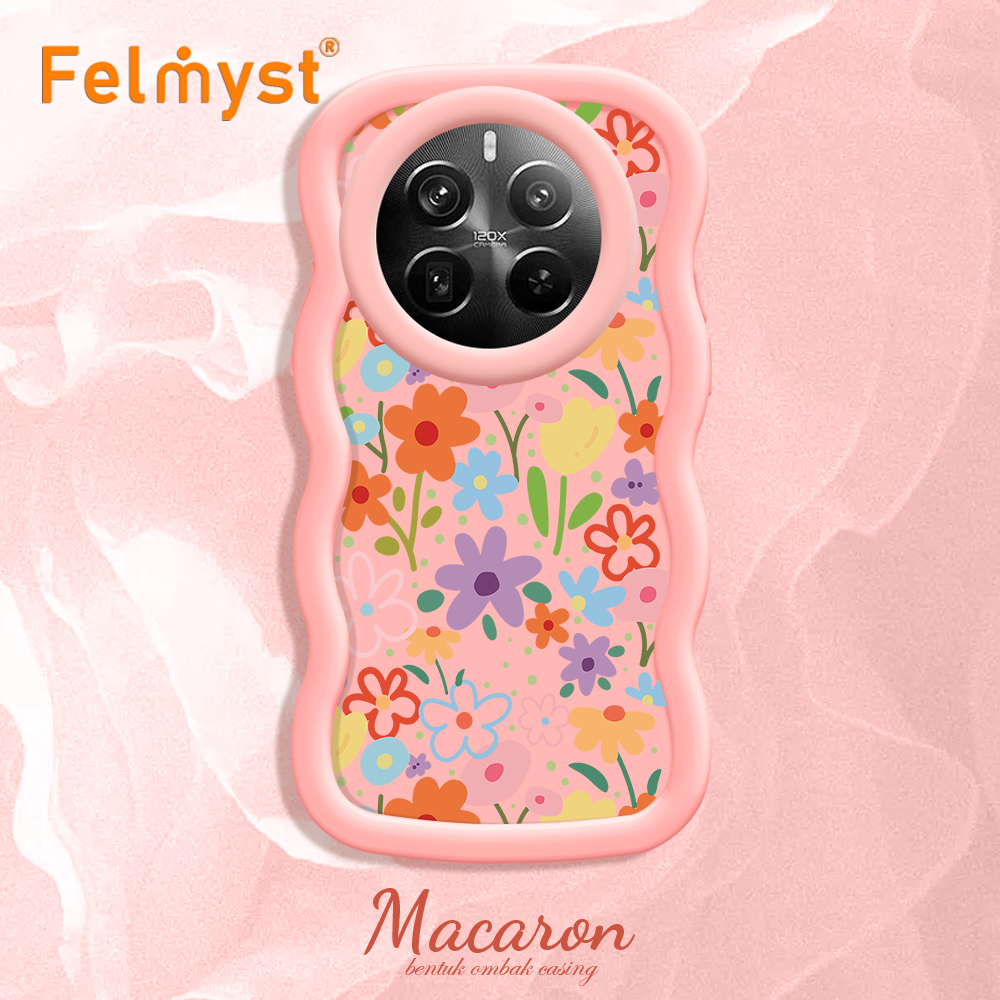 FELMYST%20for%20Realme%2012%20Pro%20Plus%2012%20Pro%205G%20Back%20Cover%20Big%20Wave%20Edge%20Soft%20Silicone%20Full%20Screen%20of%20Small%20Flowers%20Pattern%20Macaron%20Phone%20Case%20-%20Image%202