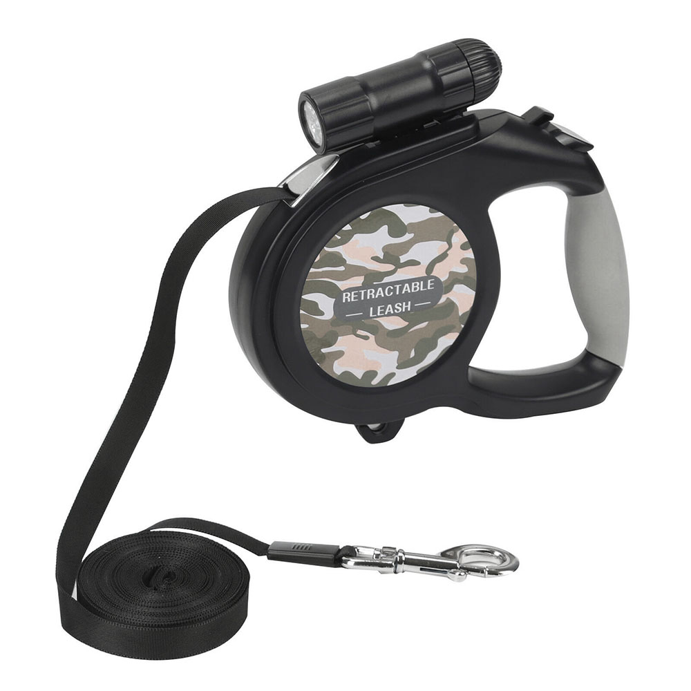 camo retractable dog leash