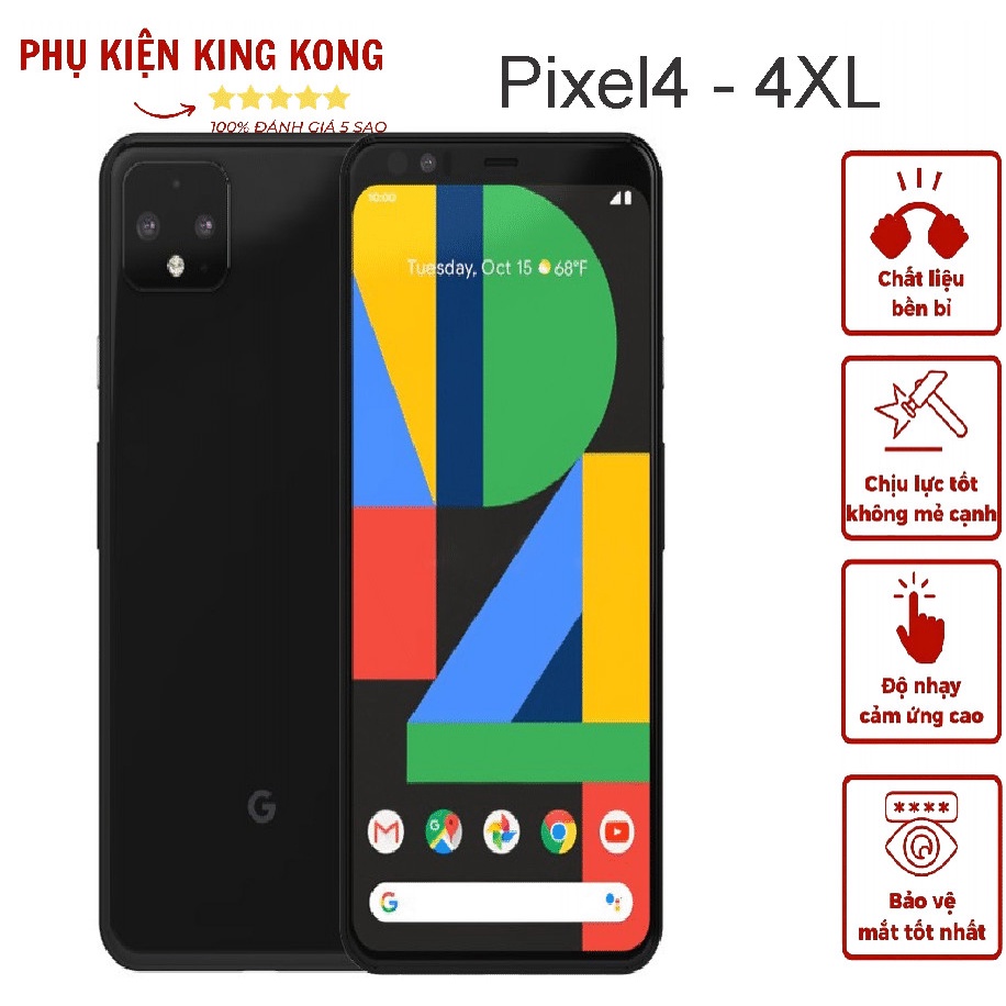 Cường lực Google Pixel 4 - 4XL (Google Pixel 4 - 4XL) Cường lực Nano Dẻo 9H+