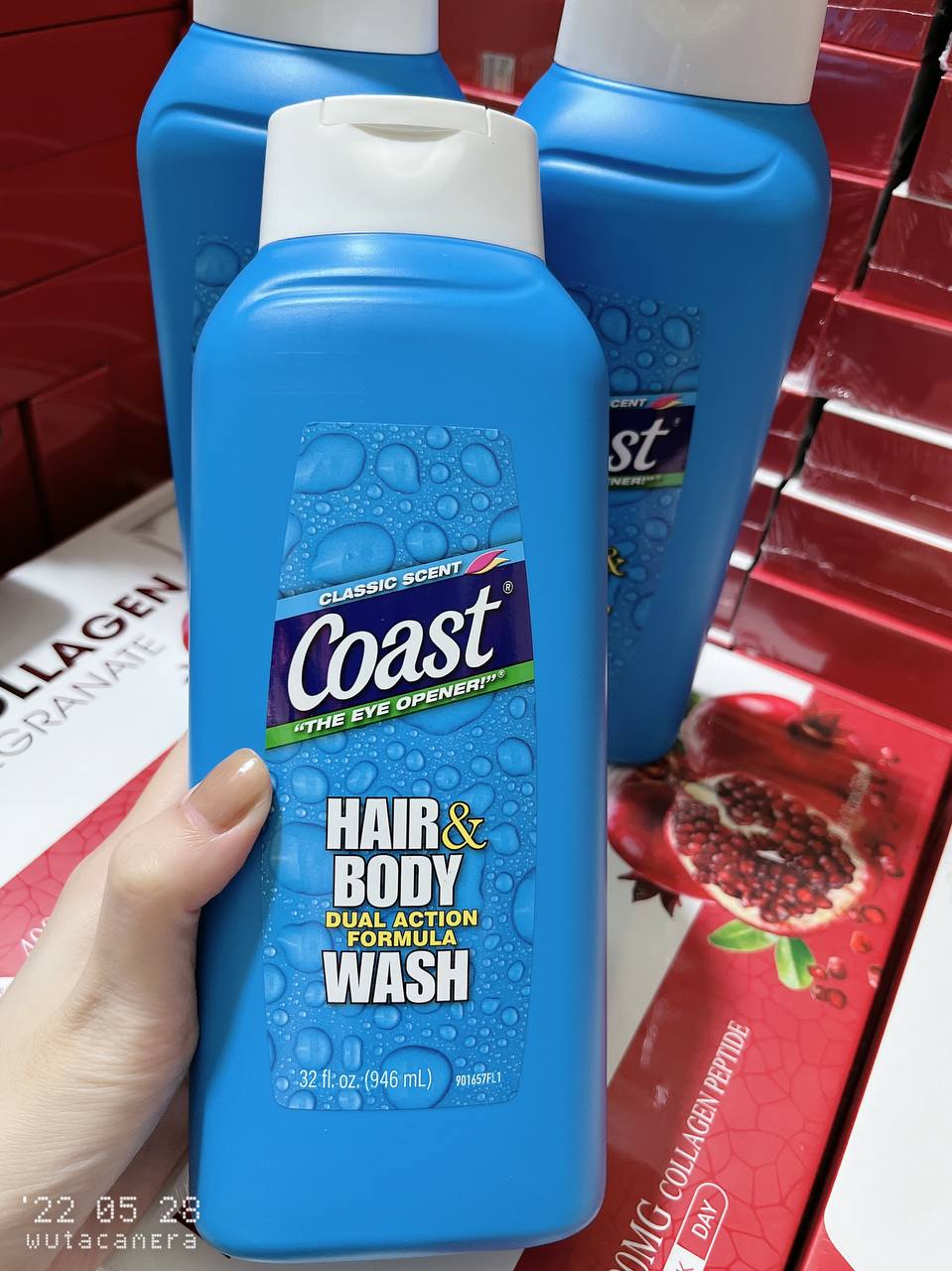 Tắm gội Coast cao cấp 2 in 1 (946ml)