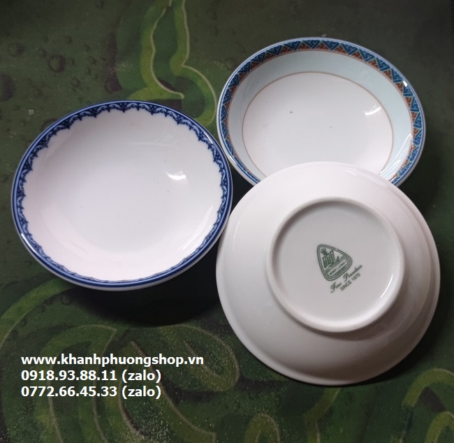 chén nước chấm sứ Minh Long - chén nước chấm sứ