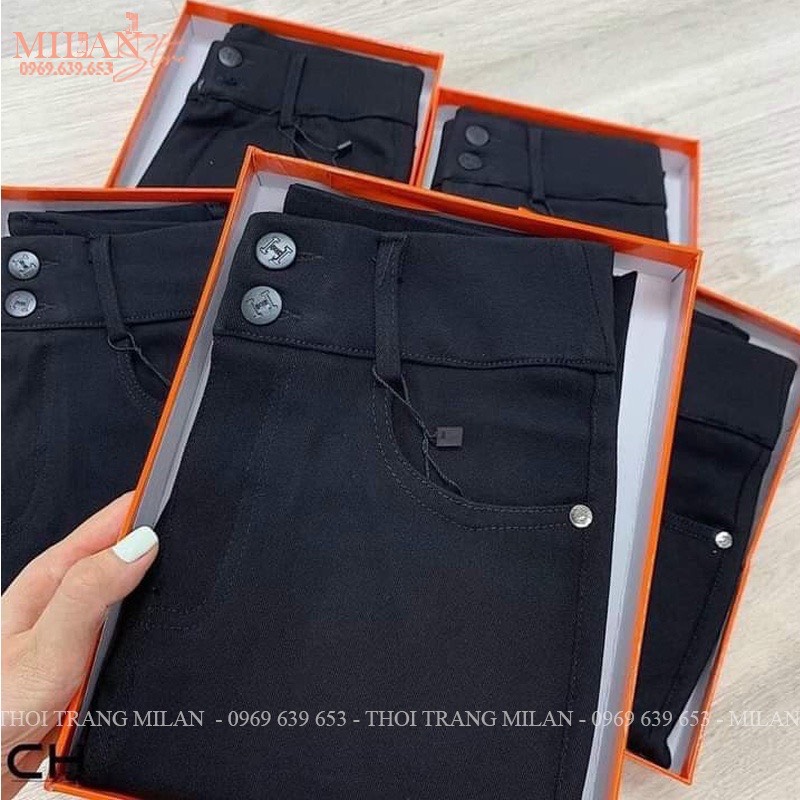 Quần legging cạp cao 2 khuy [K Kèm Hộp ]