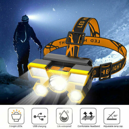 Fast%20Shipping%20Multifunctional%20Waterproof%20Powerful%205%20LED%20Headlamp%2018650/800%20MAh%20&%2014500/400%20MAh%20USB%20Rechargeable%20Headlight%20Head%20Torch%20-%20Image%204