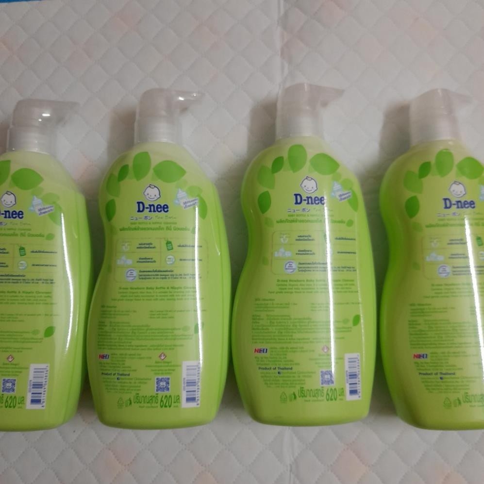 NƯỚC RỬA BÌNH SỮA DNEE ORGANIC chai 620ml, túi 600ml DATE MỚI NHẤT