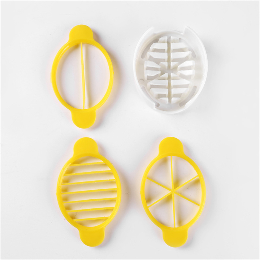 Eggs Slicer Cutter Egg Cooking Tools Multifunctional Egg Cutter Mold Cutter Artifact Gadgets Kitchen Manual Egg Slicer