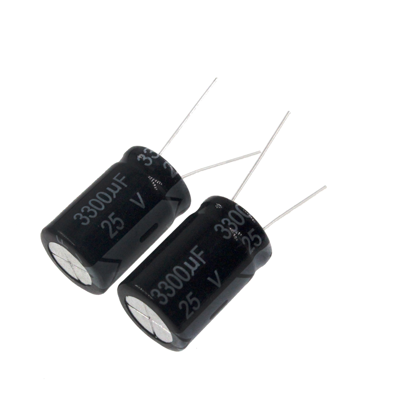 10PCS 3300uF 25V 3300MFD 25Volt 13*25mm Aluminum Electrolytic Capacitor