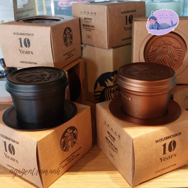 [Authentic] STARBUCKS VIETNAMESE COFFEE FILTER - PHIN PHA CÀ PHÊ BẰNG NHÔM