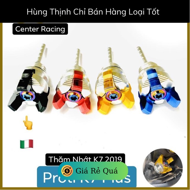 { Đại Lý Cấp 1 }Thăm nhớt Proti K7 Plus 2019 Titan Lục Bảo