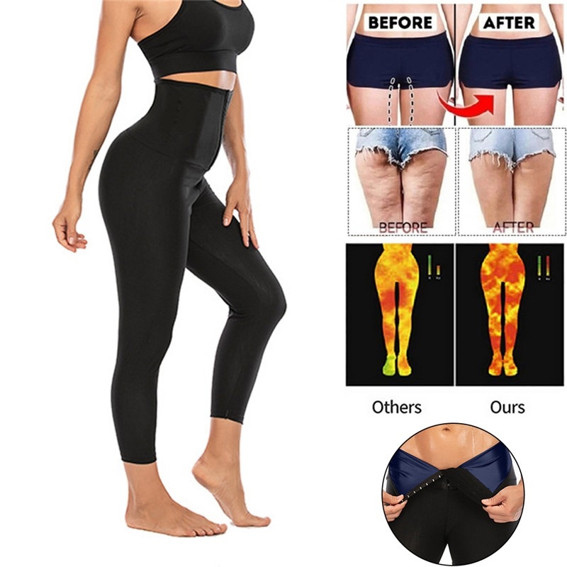 Iootiany Sweat Sauna Pants Women Body Shaper Leggings Slimming
