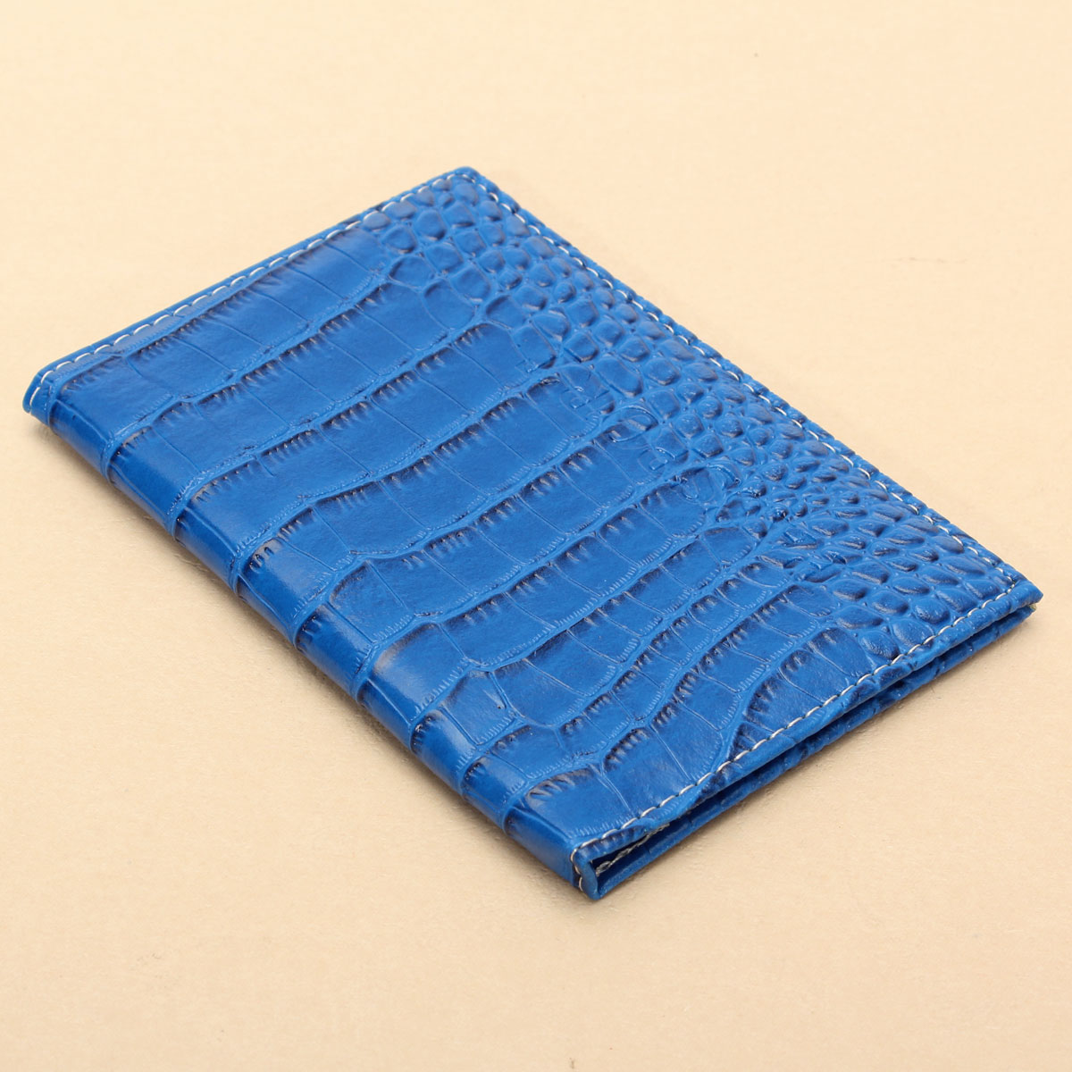 Emboss Ticket Cover Protector Travel Wallet Leather Document Bag Passport Holder. 