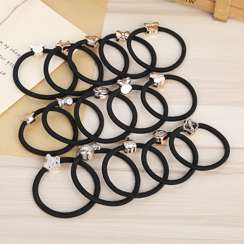 Dây buộc tóc, chun buộc tóc sợi co giãn siêu bền mã PK-020