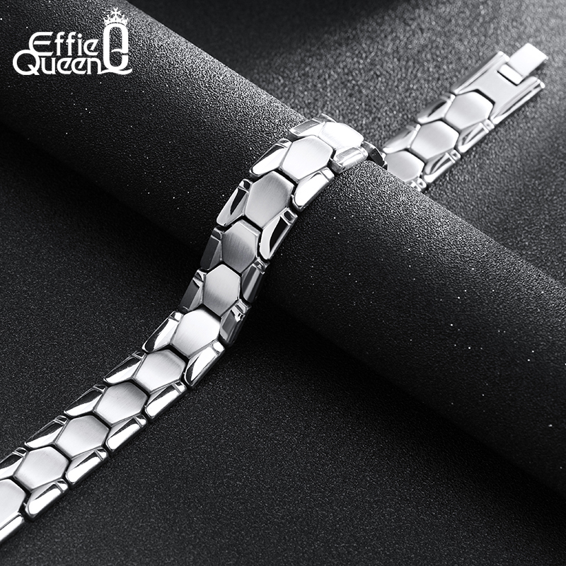 Effie%20Queen%20Top%20Grade%20Steel%20's%20Bracelet%20Hand%20Chain%20Charming%20Fashion%20Jewelry%20For%20IB77%20-%20Image%204