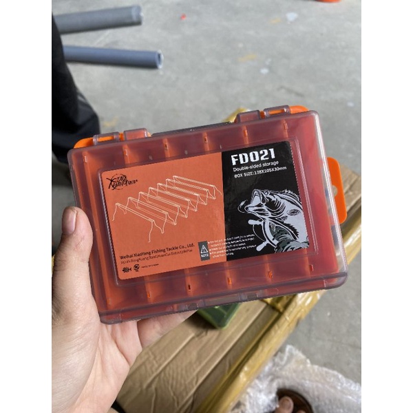 Hộp Đựng Mồi 2 Mặt iLure Mini Siêu Tiện Dụng