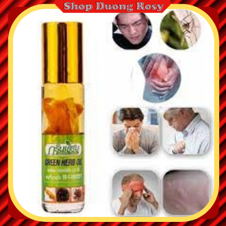 Dầu Nhân Sâm Ginseng Green Herb Oil Thái Lan
