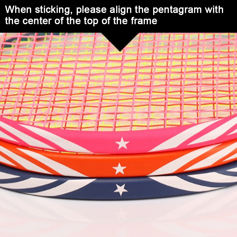 Badminton Racket Head Sticker, Racket Frame Protective Film, Edge Wrapping, Wear-Resistant Protective Adhesive Tape. 