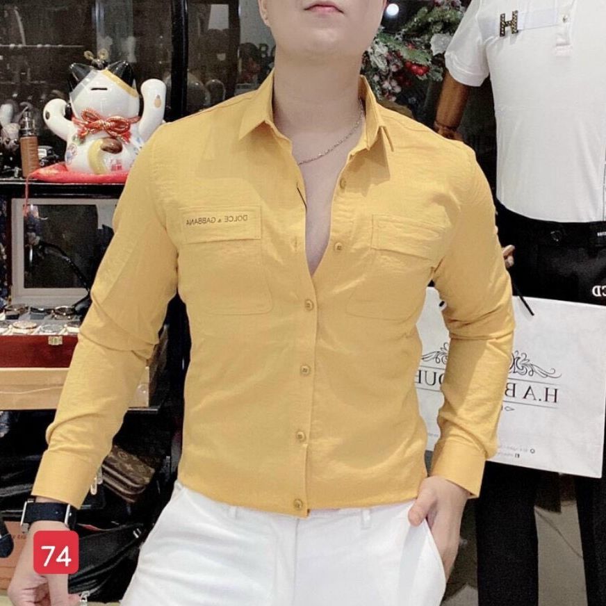 áo sơ mi đũi dài tay  cao cấp  lunastore86