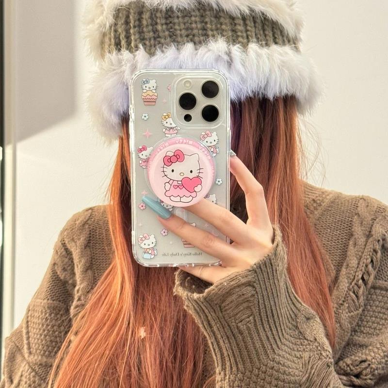 Cute%20Sanrio%20Hello%20Kitty%20Magnetic%20Bracket%20Magsafe%20Wireless%20Charge%20Phone%20Case%20For%20iPhone%2015%2014%2013%2012%2011%20Pro%20Max%20Clear%20Hard%20Cover%20-%20Image%209
