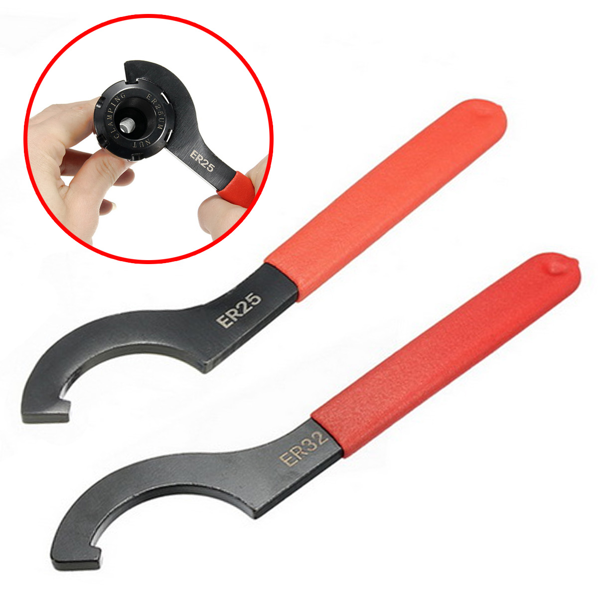 ER25 ER32 Wrench Spanner Tool For Collet Chuck Holder.