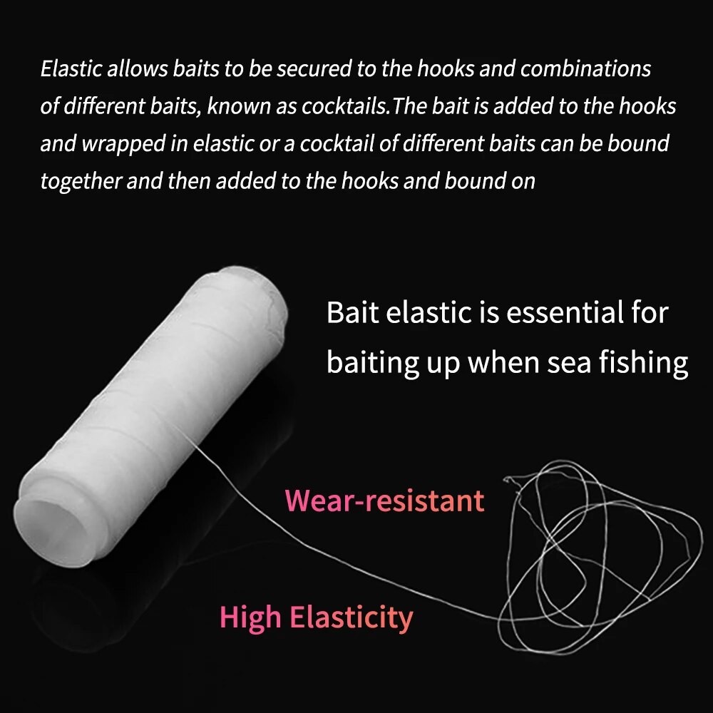 0.2mm High Quality Glow Bait Elastic Binding Fish Tackle Elastic
