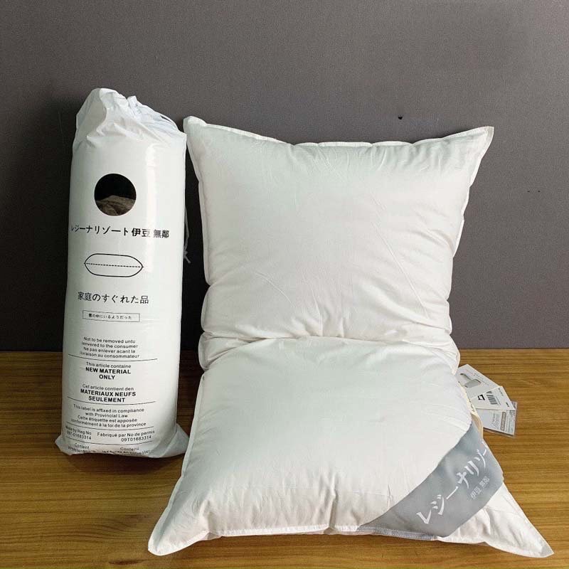 Gối lông vũ Nhật cao cấp 50 x 70cm