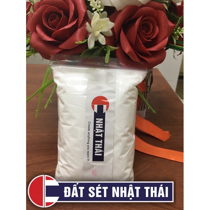 Đất sét nhật thái siêu nhẹ làm hoa đất sét chuyên nghiệp