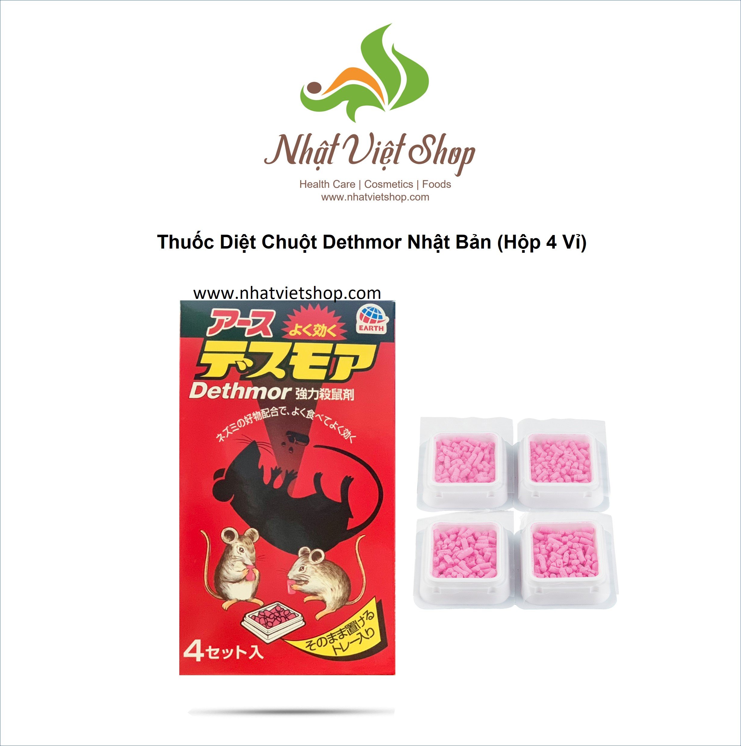 Thuốc Diệt Chuột Dethmor Nhật Bản