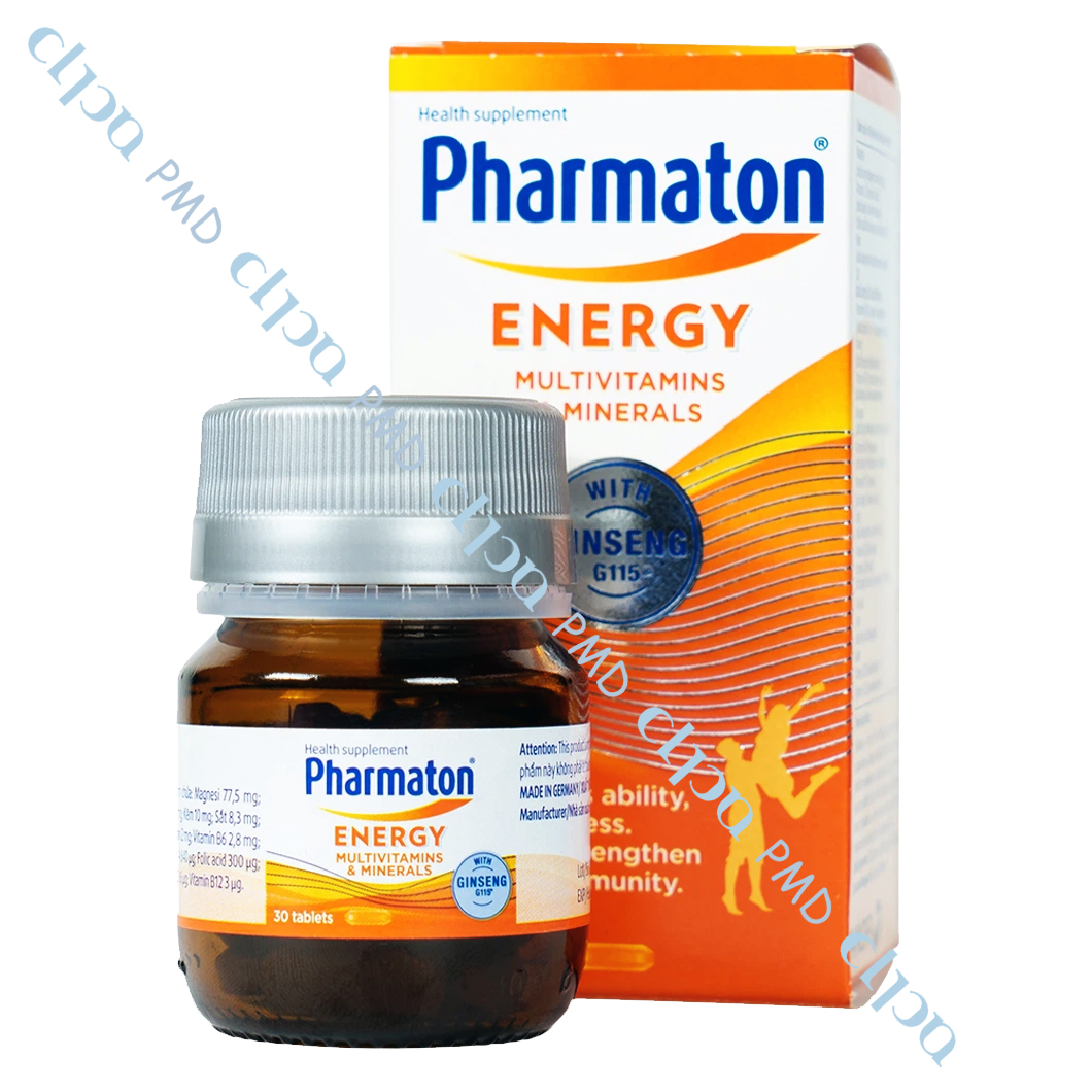 PHARMATON ENERGY (HỘP 30 VIÊN)