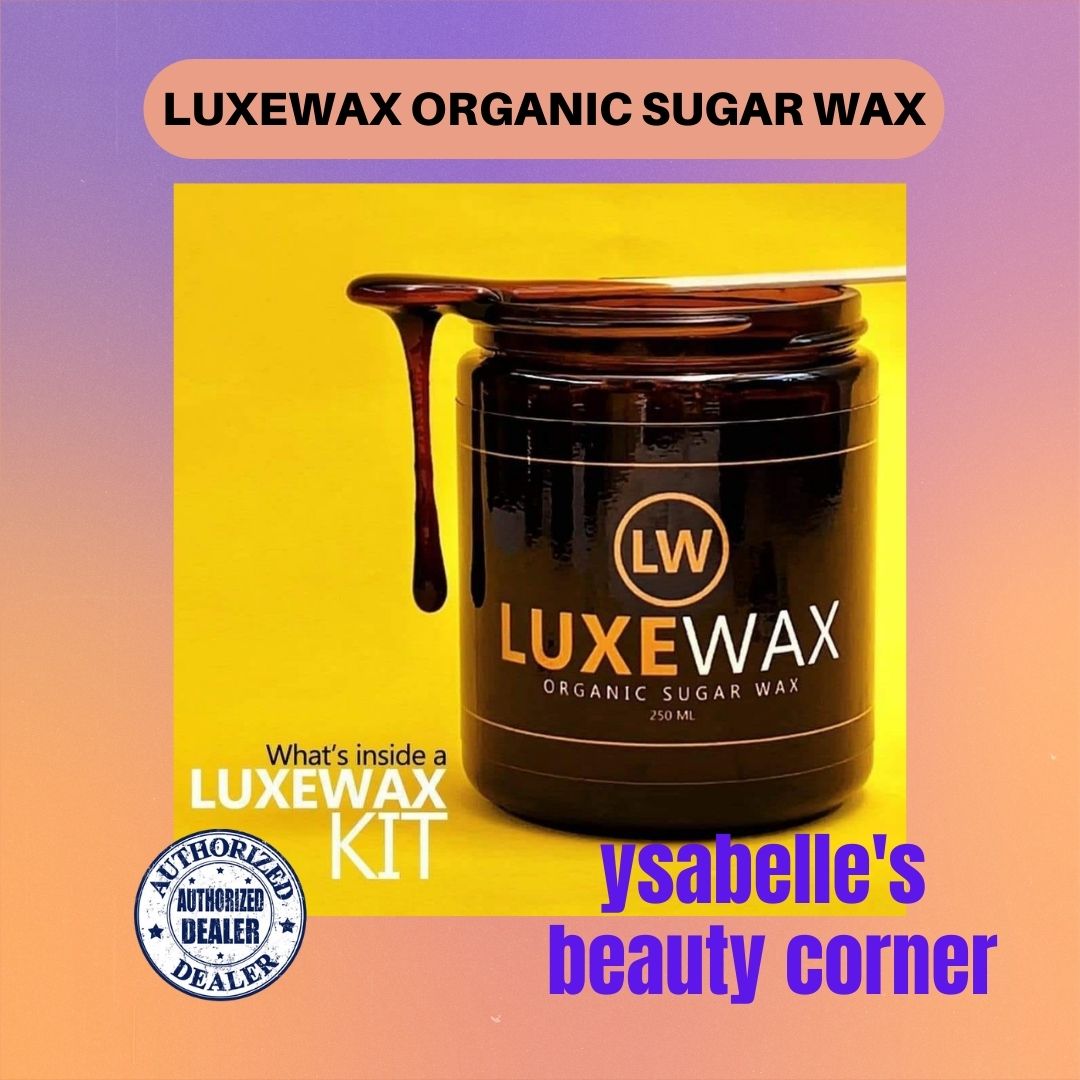 LUXEWAX Organic Sugar Wax Kit Lazada PH