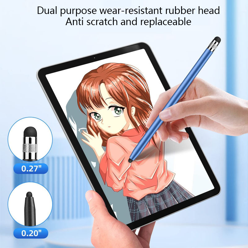 High%20Quality%20Universal%20Pencil%20Double%20Silicon%20Head%20Touch%20Capacitive%20Screen%20Stylus%20Caneta%20Capacitive%20Pen%20For%20Tablet%20Smartphone%20-%20Image%203