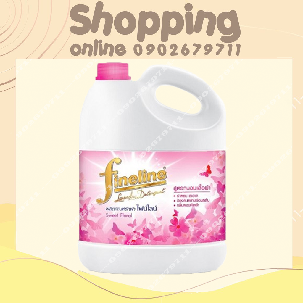 Nước giặt xả Fineline Thái Lan 3000ml