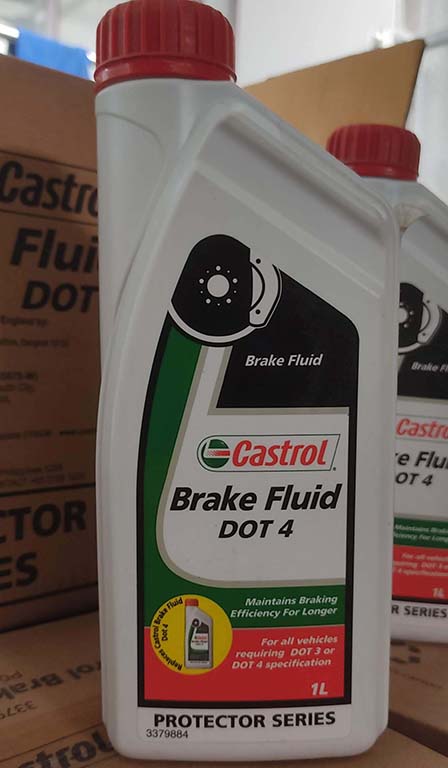 Dầu phanh Castrol Brake Fluid Dot 4 (Chai 1 lít)