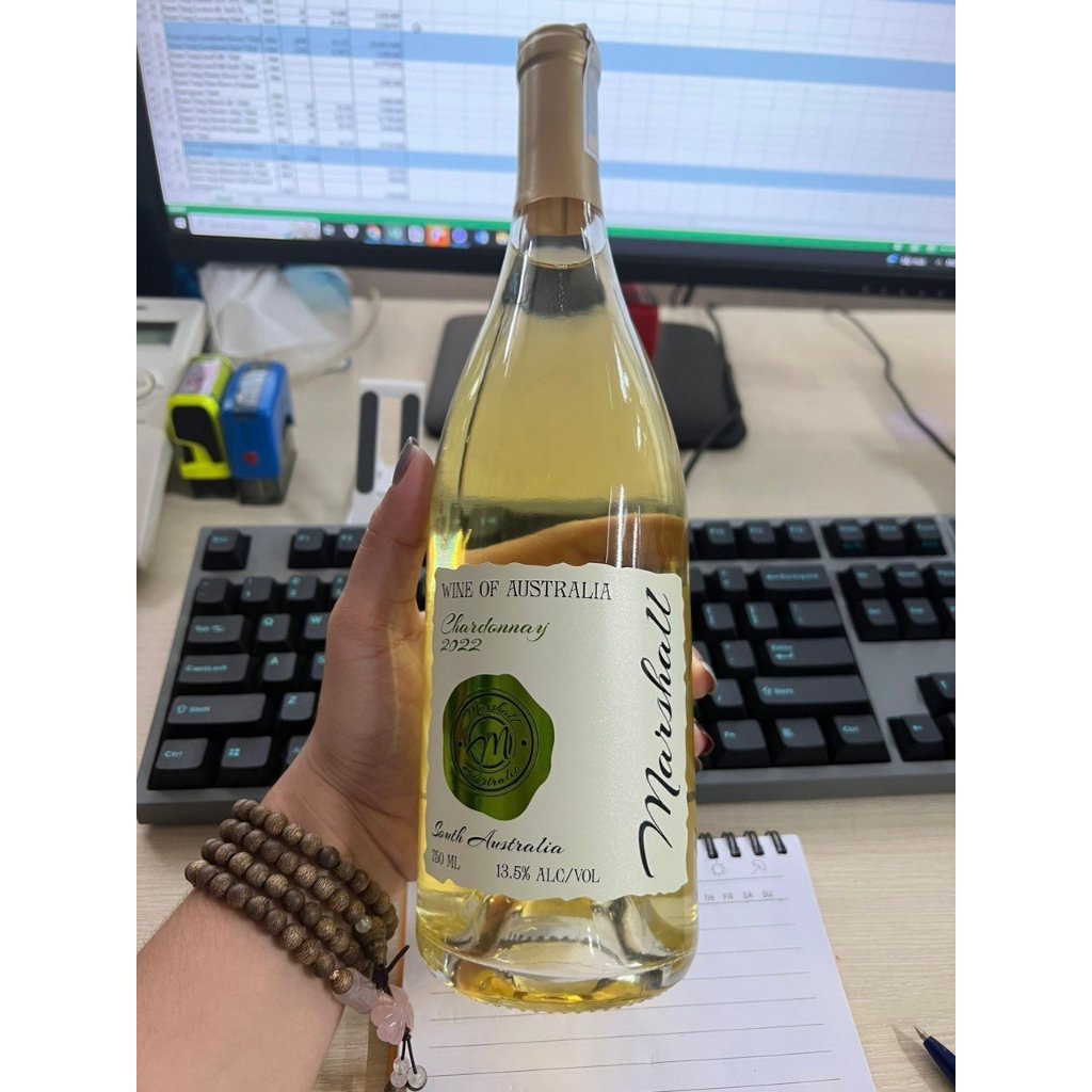 Vang Úc Marshall trắng 750 ml