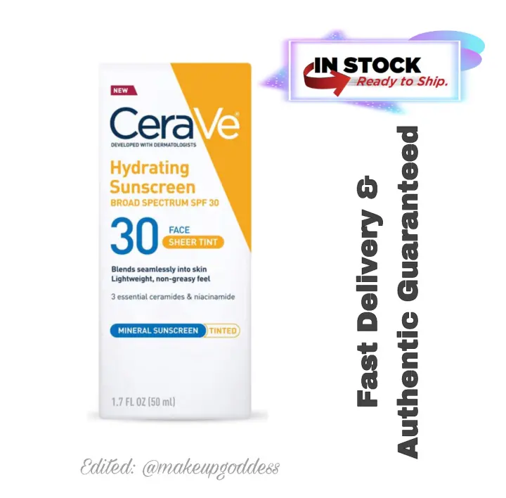 cerave tinted spf