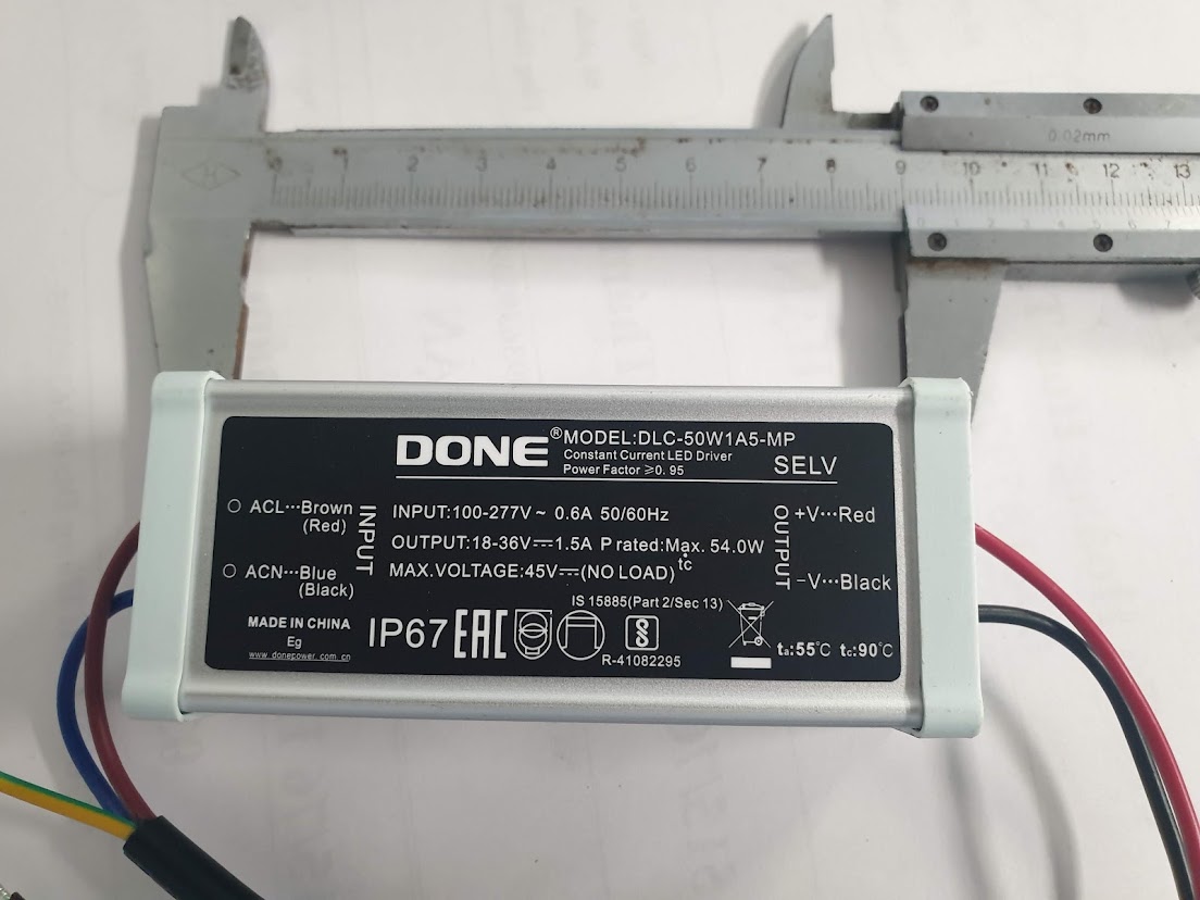 Source Done Dlc - 50W for Led Flood Lights, Street Lights (Driver) Done