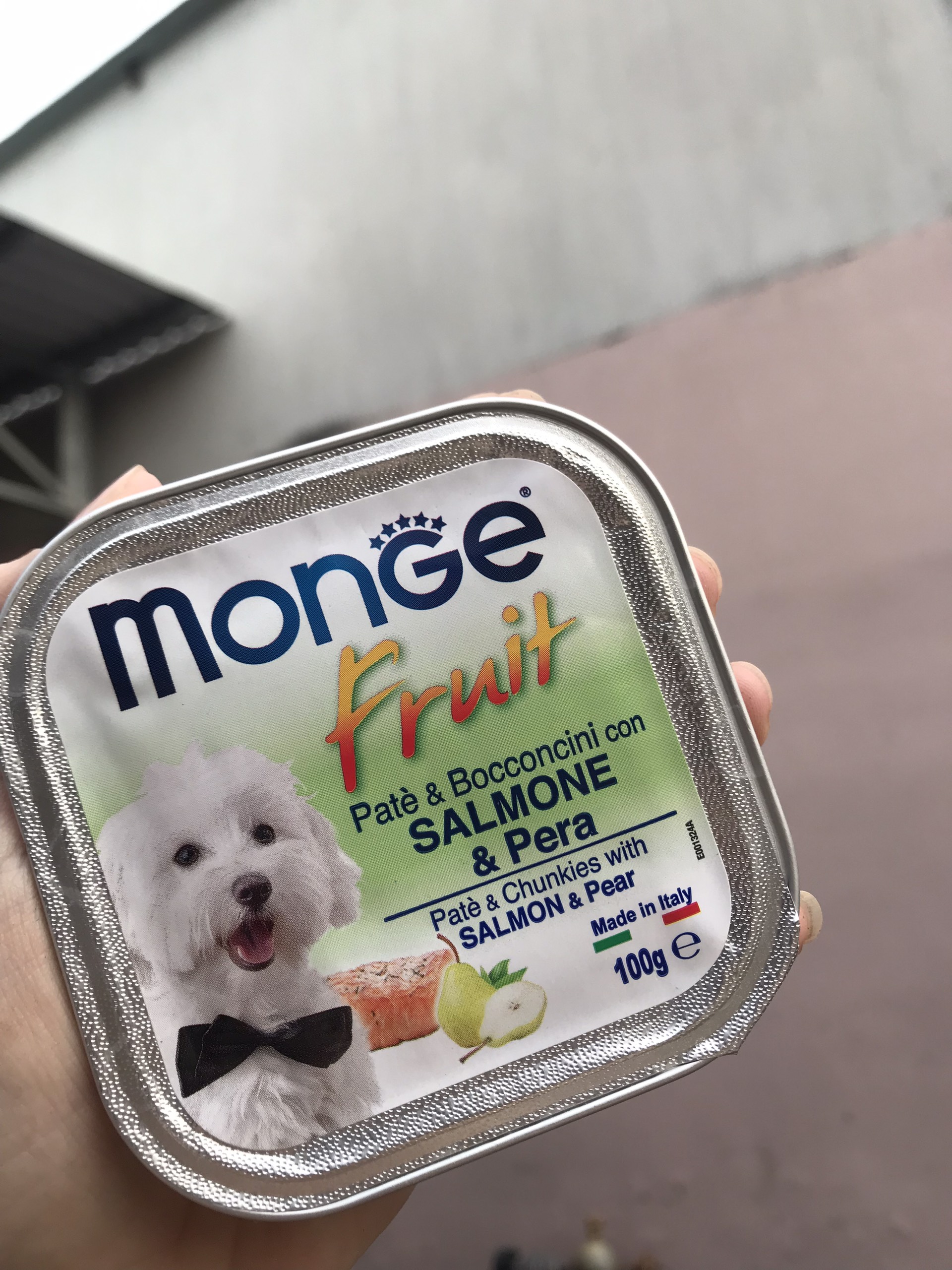 Pate Monge nhiều vị hộp 100g cho chó