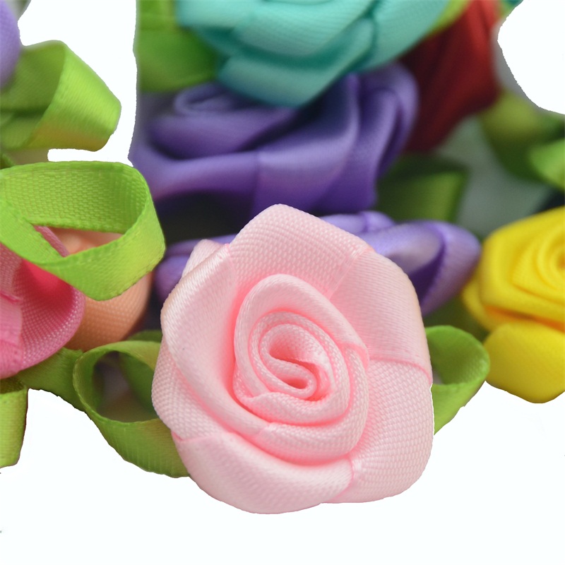 Artificial Silk Rose Flower Heads for Decoration (Pack of 6)