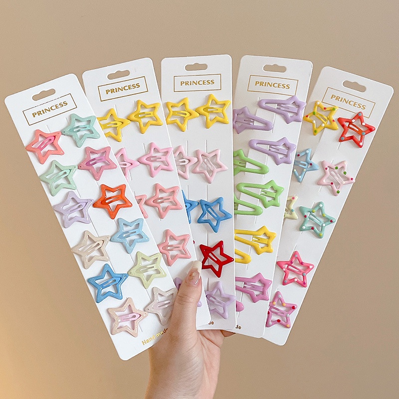 Set 20 Kẹp Tóc Thời Trang Hàn Quốc Cho Nữ