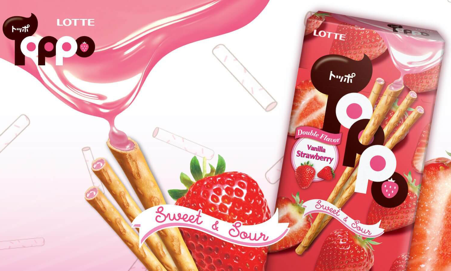 Bánh que Lotte Toppo hộp 40g