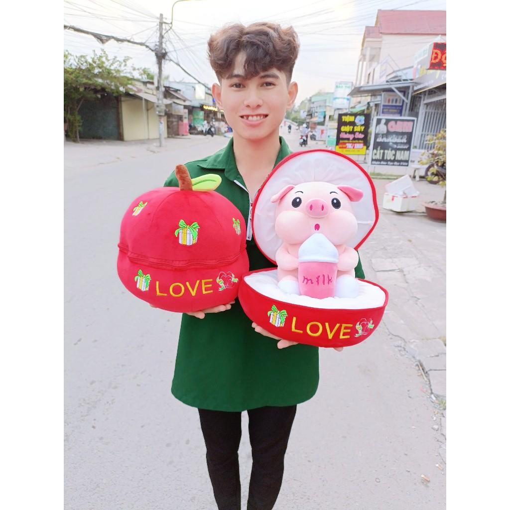 Comboo Gấu Bông Trong Trái Táo Độc Lạ