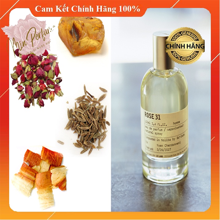 [CHÍNH HÃNG] Nước Hoa Nữ Rose 31