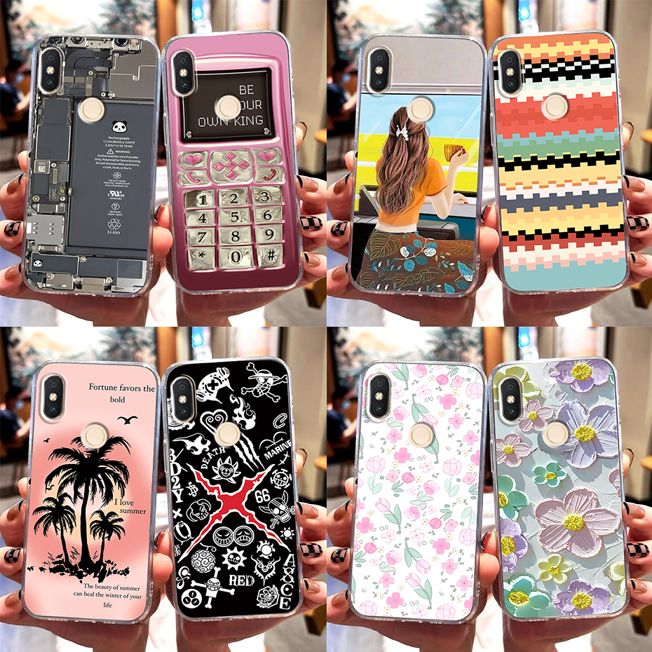 For Xiaomi Redmi S2 / Redmi Y2 Case New design 2023 Pattern Soft Silicone Protective Back Cover for Xiaomi Redmi S2 Y2 Casing