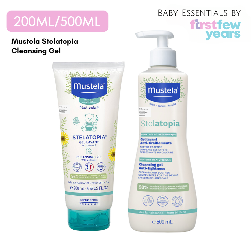 Stelatopia Cleansing Gel For Baby's Eczema-Prone Skin (500 ML)
