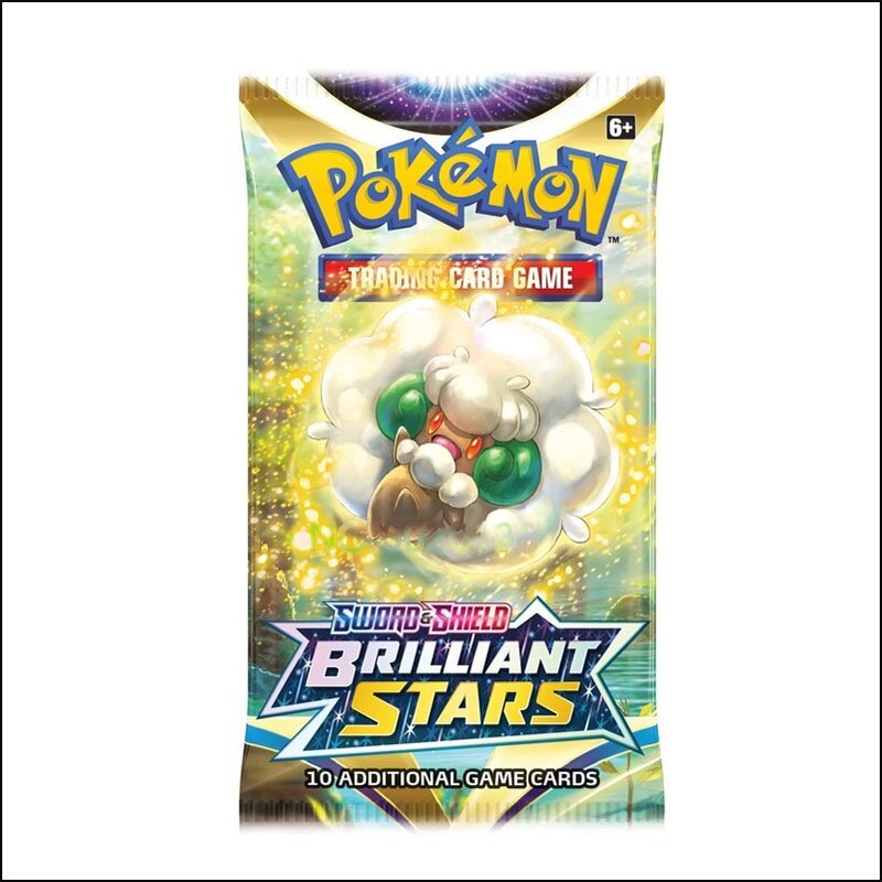 English Version Pokemon Trading Card Booster Box Collectible 25 Cards Set - A1000. 