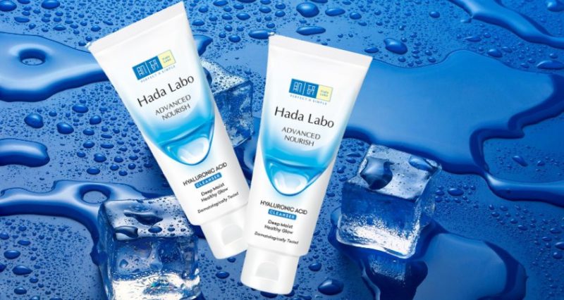 Rohto Mentholatum Hada Labo Advanced Nourish Cleanser For Dry and Dull Skin 80g. 