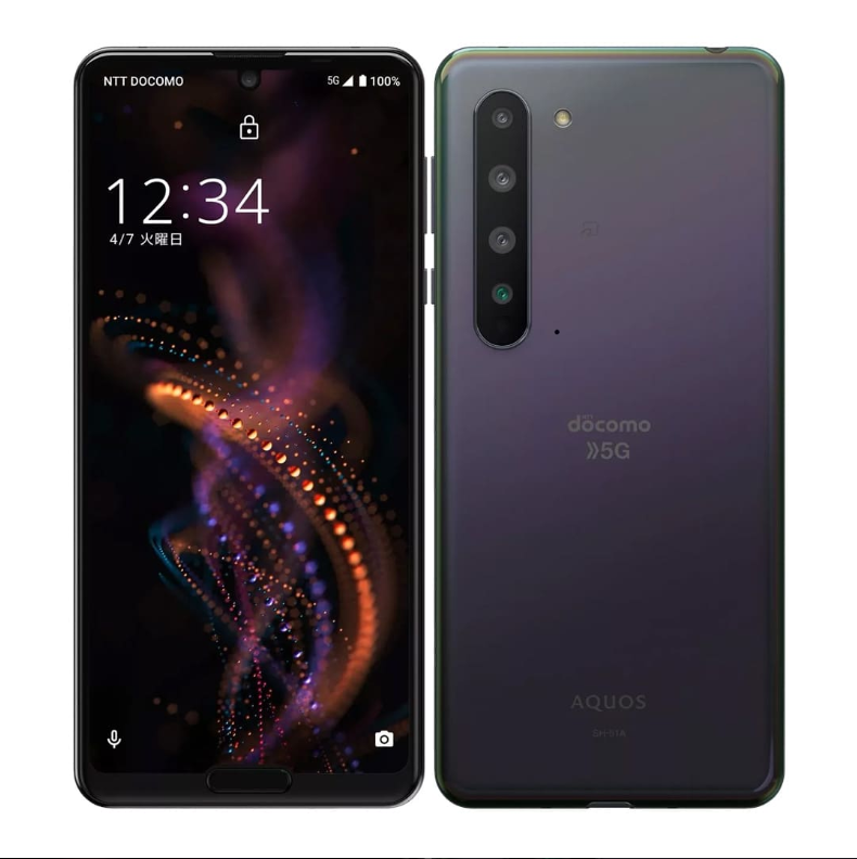SHARP - 【美品】AQUOS R5G SHG01 Sharp Aquos R5G Phone 12+256GB 99% NEW JP Version OLCD Screen