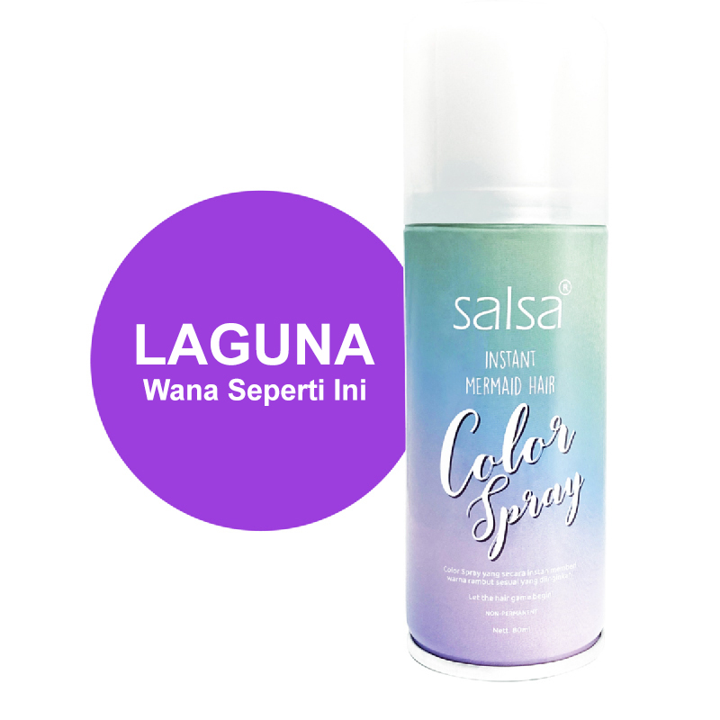 SALSA Instant Mermaid Hair Color Spray Semir Rambut Temporary / SALSA INSTANT MERMAID HAIR
